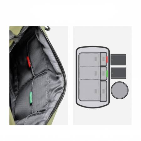 K&F Concept KF4381 Alpha Sling Bag 10 l - torba fotograficzna typu sling